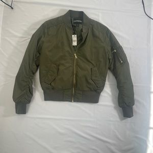 Women bomber jacket.